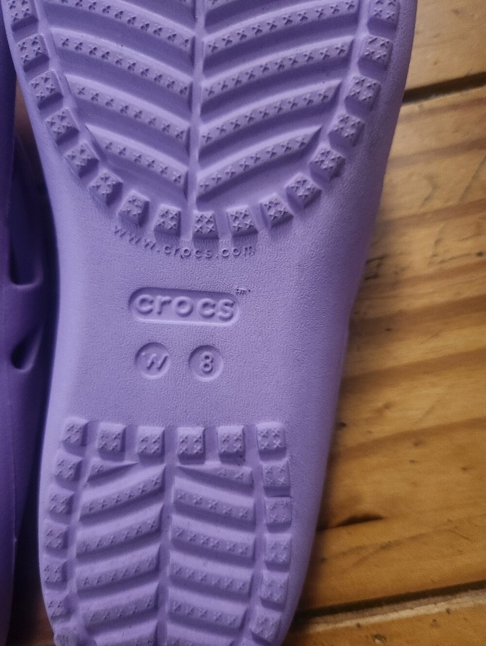 Crocs Kadee ll Flip Flops Purple Size 8 - Picture 5 of 5